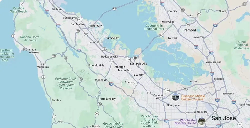 Peninsula And South Bay